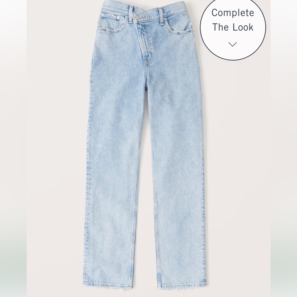 abercrombie crossover jeans